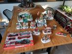 Kerstdorp/straat/huisjes/taferelen + spoorbaan enz, Ophalen of Verzenden