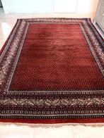 Origineel perzisch tapijt kleed vintage groot rood blauw, Ophalen, 200 cm of meer, Zo goed als nieuw, 200 cm of meer