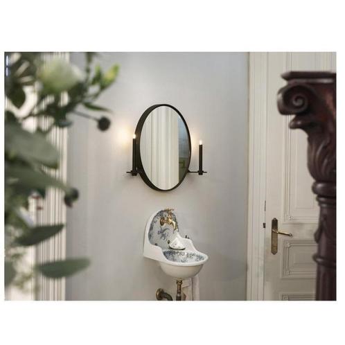 Design spiegel, Huis en Inrichting, Woonaccessoires | Spiegels, Zo goed als nieuw, Minder dan 50 cm, Minder dan 100 cm, Rond, Ophalen of Verzenden