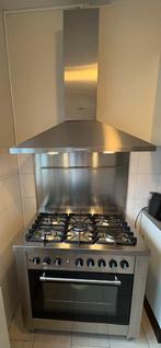 Te Koop 5pits Solitaire Gasfornuis met Elektrische Oven., Ophalen, Gebruikt, 60 cm of meer, Gas