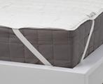 2x Luddros matrasbeschermer 140x200, Huis en Inrichting, Slaapkamer | Beddengoed, Ophalen, Eenpersoons, Wit