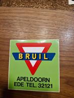 2286 Bruil Reclame Sticker Apeldoorn Ede, Ophalen of Verzenden, Gebruikt