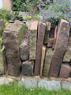 Gezocht dikke rode flagstones (weser zandsteen), Tuin en Terras, Grind, Keien en Split, Gebruikt, Zandsteen, Ophalen of Verzenden