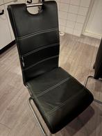 6 eetlamer stoelen, Huis en Inrichting, Stoelen, Ophalen, Zo goed als nieuw, Leer, Vijf, Zes of meer stoelen