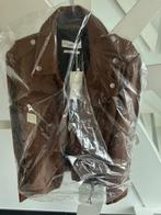 splinternieuwe cognac lamsleren jack Mango maat L, Ophalen of Verzenden, Nieuw, Maat 42/44 (L), Bruin