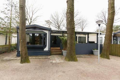 Luxe chalet 120M2! op camping de maashorst, Caravans en Kamperen, Stacaravans, tot en met 6, Ophalen