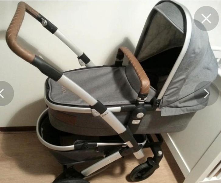 Joolz geo, Kinderen en Baby's, Kinderwagens en Combinaties, Gebruikt, Combiwagen, Overige merken, Luchtbanden, Met reiswieg, Verstelbare duwstang