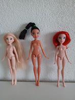 Mooi Setje DISNEY Poppen : Rapunzel, Jasmine en Ariel, Ophalen of Verzenden, Gebruikt, Overige typen