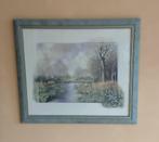 zeefdruk; Spring has started van Peter Motz, volgnr 15, Antiek en Kunst, Kunst | Litho's en Zeefdrukken, Ophalen of Verzenden