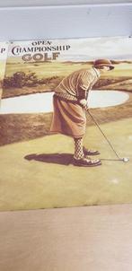 reclameborden emaille open championship golf, Ophalen of Verzenden