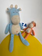 4296 Mexx giraf giraffe blauw katoen met kleintje, Ophalen of Verzenden, Zo goed als nieuw, Overige typen