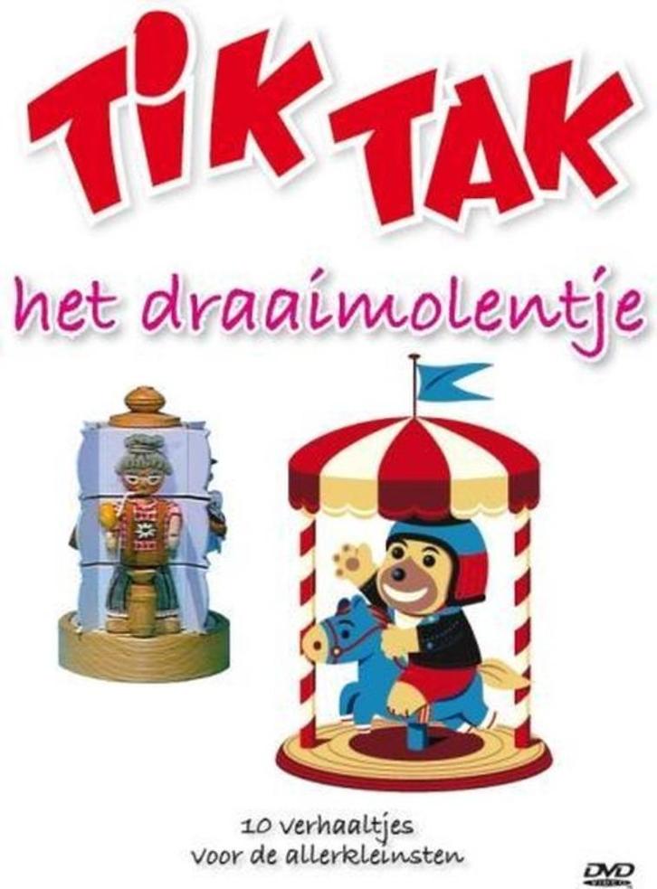 DVD Tik Tak - Het Draaimolentje, Cd's en Dvd's, Dvd's | Kinderen en Jeugd, Zo goed als nieuw, Tv fictie, Educatief, Alle leeftijden