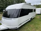 Hobby 560 CFE Premium, Caravans en Kamperen, Vast bed, Rondzit, Hobby, Bedrijf