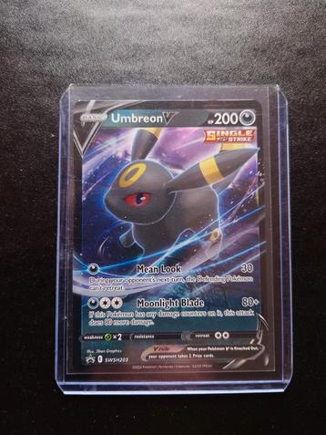 POKEMON Black Star promo SWSH203 Umbreon beschikbaar voor biedingen