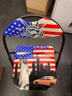 Amerikaanse klap stoel, Ophalen, Eén