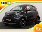 Smart Fortwo EQ Comfort PLUS Pano-dak Camera Carplay Leder, Auto's, Smart, Automaat, Achterwielaandrijving, Gebruikt, Zwart