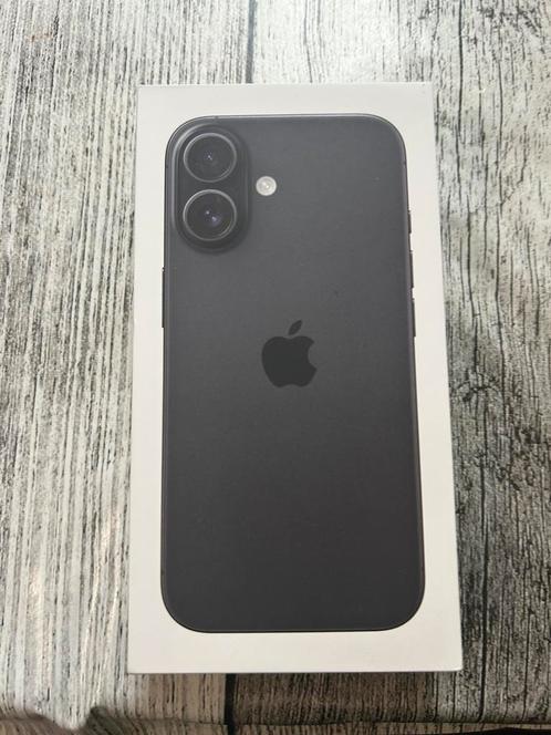 Iphone 16 Black. Originele oplader + Hoesje evt., Telecommunicatie, Mobiele telefoons | Apple iPhone, Zo goed als nieuw, 128 GB