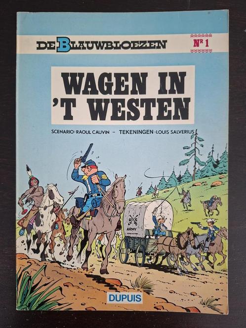 Blauwbloezen deel 1 eerste druk 1972 bijna als nieuw Cauvin, Boeken, Stripboeken, Zo goed als nieuw, Eén stripboek, Ophalen of Verzenden