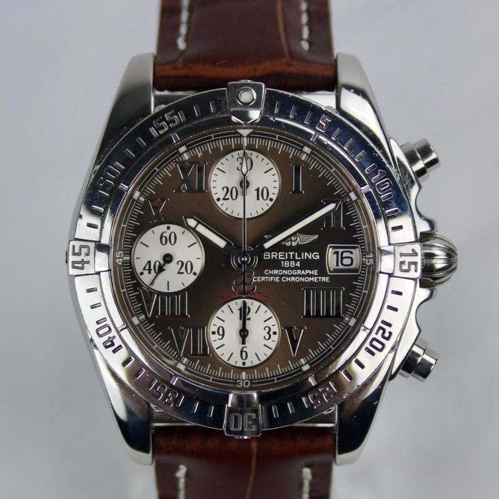 Breitling Cockpit - A13358 - Bronze dial, Sieraden, Tassen en Uiterlijk, Horloges | Heren, Zo goed als nieuw, Polshorloge, Breitling