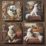 Kuvasz Barok onderzetters met houder, Ophalen of Verzenden, Nieuw, Glas of Kopje