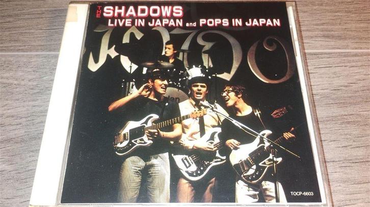 The Shadows ‎- Live In Japan And Pops In Japan, Cd's en Dvd's, Cd's | Instrumentaal, Zo goed als nieuw, Ophalen of Verzenden