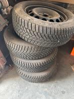 4 x dunlop sport 5 winterbanden met velg 215/60R16, Ophalen, Banden en Velgen, Winterbanden, Gebruikt