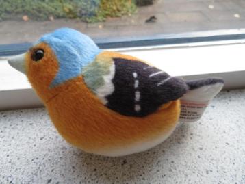 Vink van Wild Republic knuffel vogel met origineel geluid beschikbaar voor biedingen