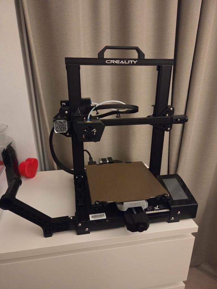 Creality CR-6 SE 3D-printer inclusief extra onderdelen, Computers en Software, 3D Printers, Gebruikt, Ophalen