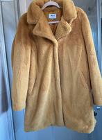 Heerlijk warme Faux fur jas Okergeel maat XL, Kleding | Dames, Jassen | Winter, Ophalen of Verzenden, Zo goed als nieuw, Maat 46/48 (XL) of groter