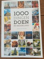 1000 dingen doen in Nederland Jeroen van der Spek, Overige merken, Fiets- of Wandelgids, Ophalen of Verzenden, Zo goed als nieuw
