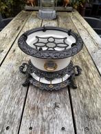 Oude Haller Petroleumstel - 3 Pits, Antiek en Kunst, Antiek | Emaille, Ophalen of Verzenden