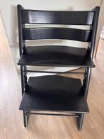 Stokke trip trap zwart, Ophalen, Gebruikt, Meegroeistoel