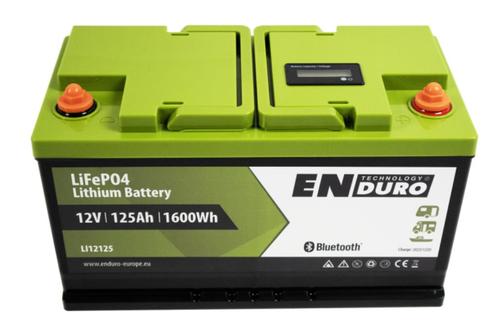 Enduro LI12125 Lithium-Ion accu, Caravans en Kamperen, Kampeeraccessoires, Nieuw, Ophalen of Verzenden