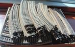 77 st Marklin M Rail H0 5100 Gebogen 1/1 – 18,8 cm, Ophalen of Verzenden, Gebruikt, Rails, Märklin