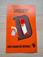 Droste bestelbon chocoladeletters 1971 Sint, Sinterklaas, Ophalen of Verzenden, Zo goed als nieuw, Overige typen