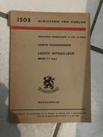 Voorschrift  Bren,  MAG mitr. , Diemaco etc., Ophalen of Verzenden, Landmacht, Nederland, Overige typen