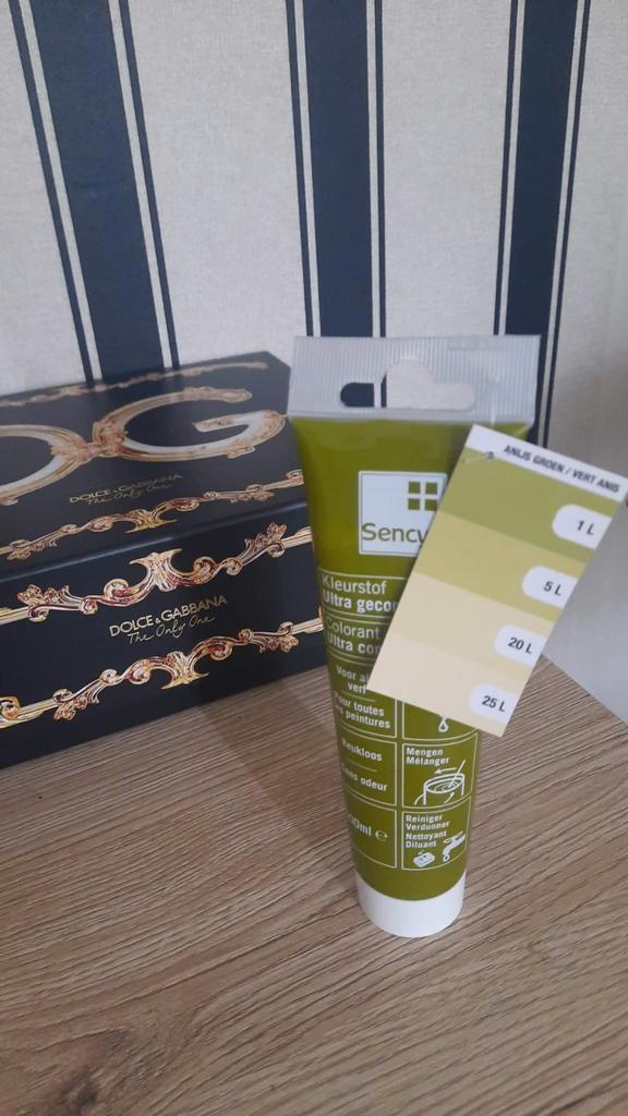 Sency's Kleurstof Ultra Geconcentreerd - Anijs Groen, Doe-het-zelf en Verbouw, Verf, Beits en Lak, Nieuw, Verf, Minder dan 5 liter