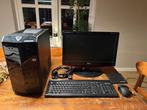 Medion computer desktop 2 TB, DDR3, 8 GB, PC MT 22, Met monitor, Gebruikt, 8 GB, Medion