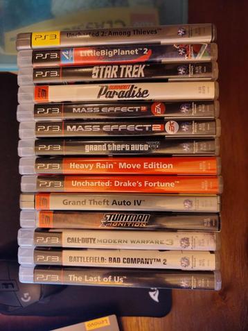 Verschillende Playstation 3 spellen beschikbaar voor biedingen