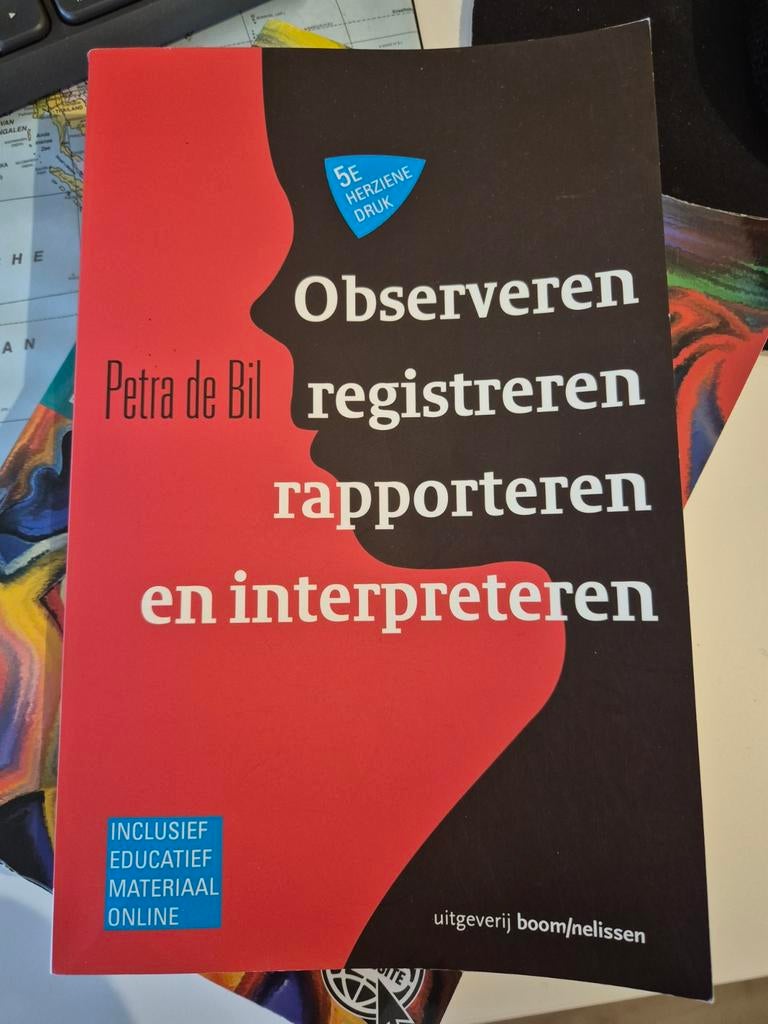 Observeren, registreren, rapporteren en interpreteren, Boeken, Studieboeken en Cursussen, Ophalen of Verzenden, Zo goed als nieuw