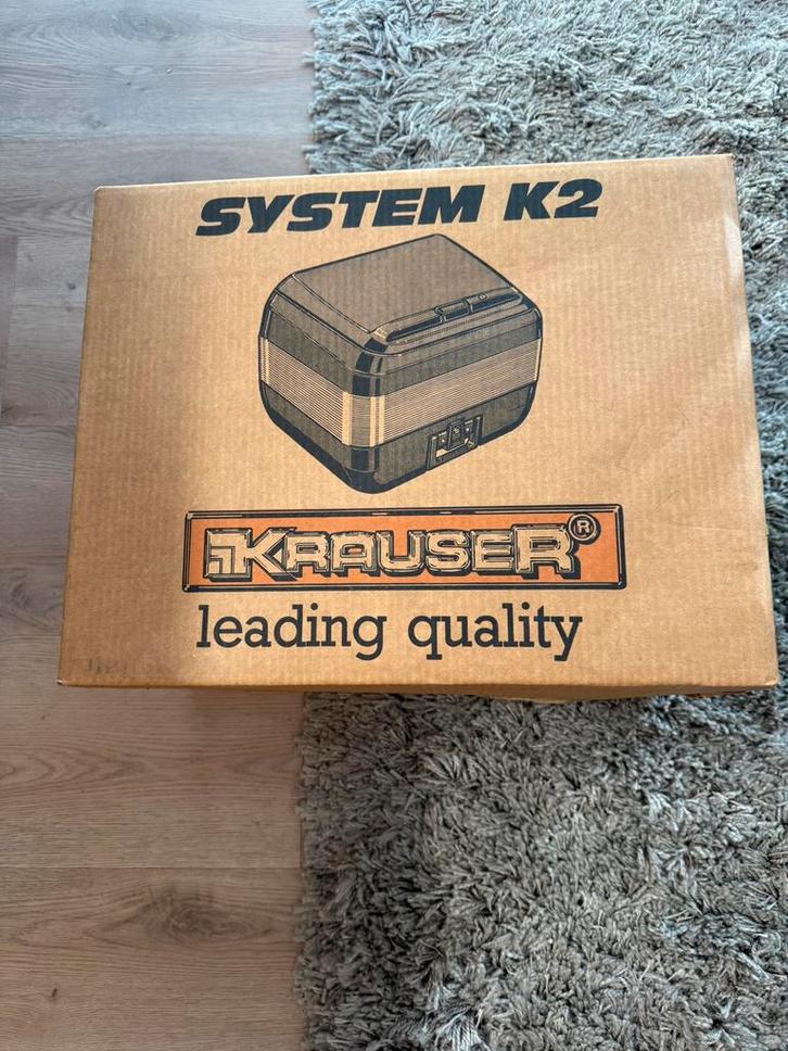Krauser K2 topkoffer voor oa Yamaha Diversion, GTS1000, Motoren, Accessoires | Koffers en Tassen, Nieuw, Ophalen