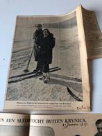 Prins Bernard en prinses Juliana krantenknipsel 1937, Verzamelen, Tijdschriften, Kranten en Knipsels, Nederland, Knipsel(s), Ophalen of Verzenden