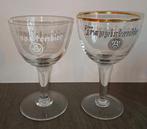 Vintage Westmalle Trappistenbier Glazen - Set van 2, Ophalen of Verzenden, Zo goed als nieuw, Bierglas