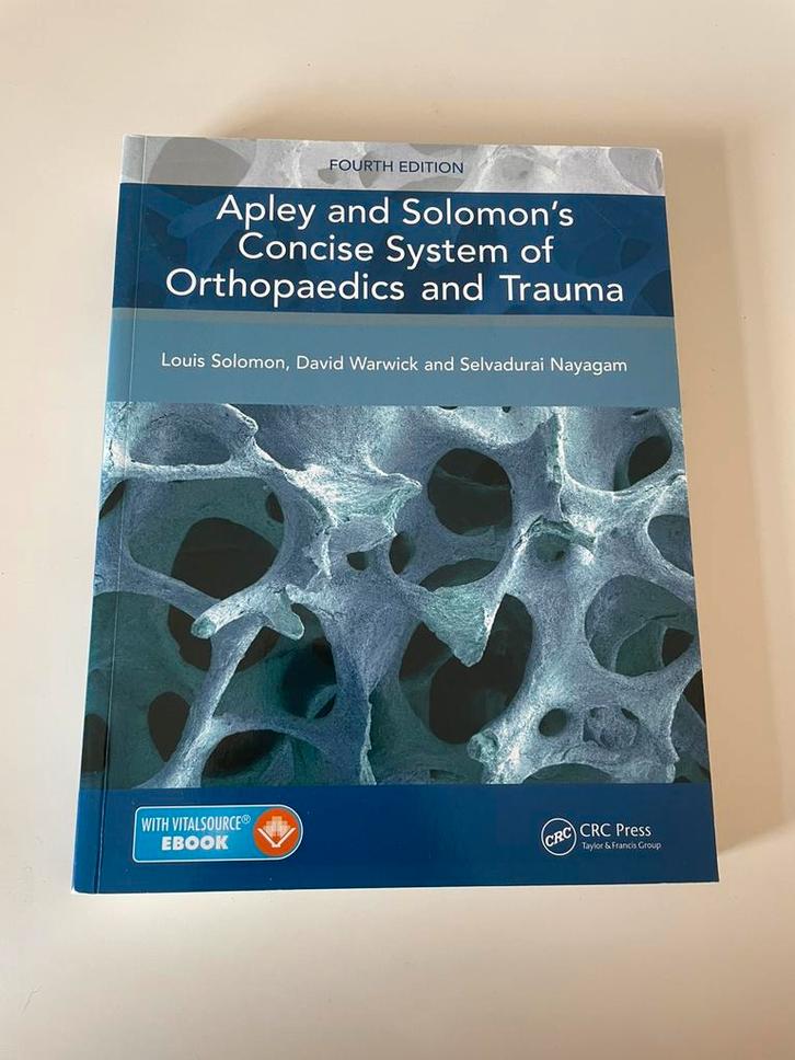 Apley and Solomon's Concise System of Orthopaedics and Traum, Boeken, Studieboeken en Cursussen, Zo goed als nieuw, WO, Beta, Ophalen of Verzenden
