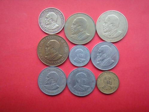 Kenia setje munten 5, 10 Cent en 1 Shilling 1966 / 1998., Postzegels en Munten, Munten | Afrika, Setje, Overige landen, Verzenden