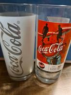 Coca-Cola glazen 4 stuks, Verzamelen, Glas en Borrelglaasjes, Frisdrankglas, Ophalen of Verzenden, Zo goed als nieuw