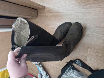 Leren outdoor rijlaarzen beschikbaar voor biedingen