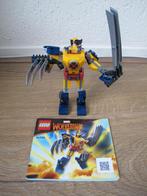 Lego Marvel 76202 Wolverine mechapantser, Ophalen of Verzenden, Zo goed als nieuw, Complete set, Lego