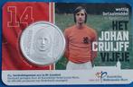 5 Euro 2017 Johan Cruijff BU Coincard, Euro's, Koningin Beatrix, Losse munt, Verzenden