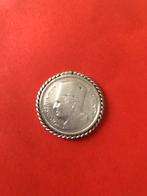 Marokko 1dh mohamed 5 jaar 1960 zilveren, Postzegels en Munten, Munten | Afrika, Ophalen of Verzenden, Overige landen
